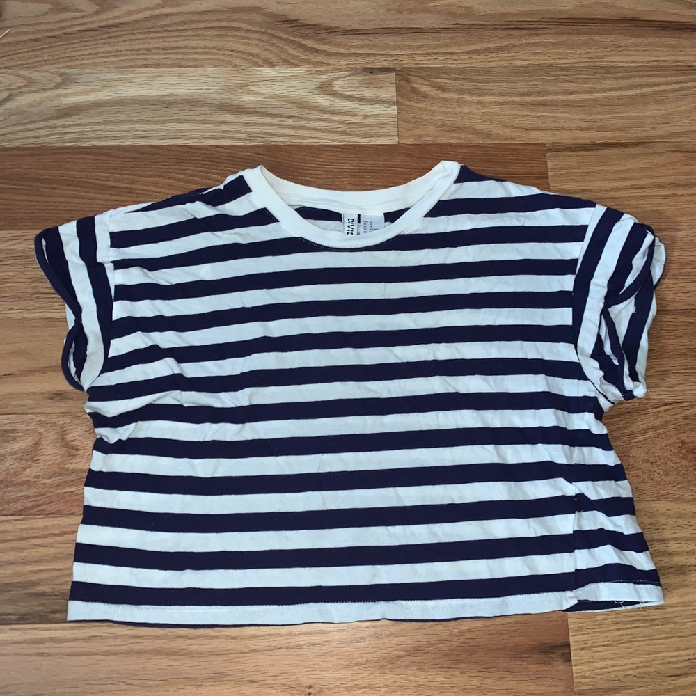 Divided Crop Top